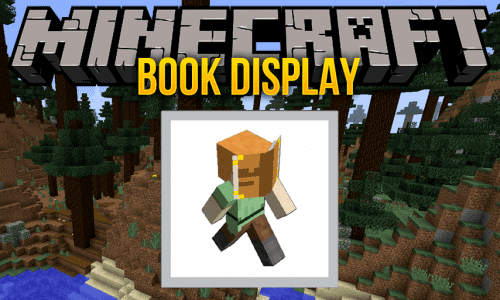 Book Display mod for minecraft logo