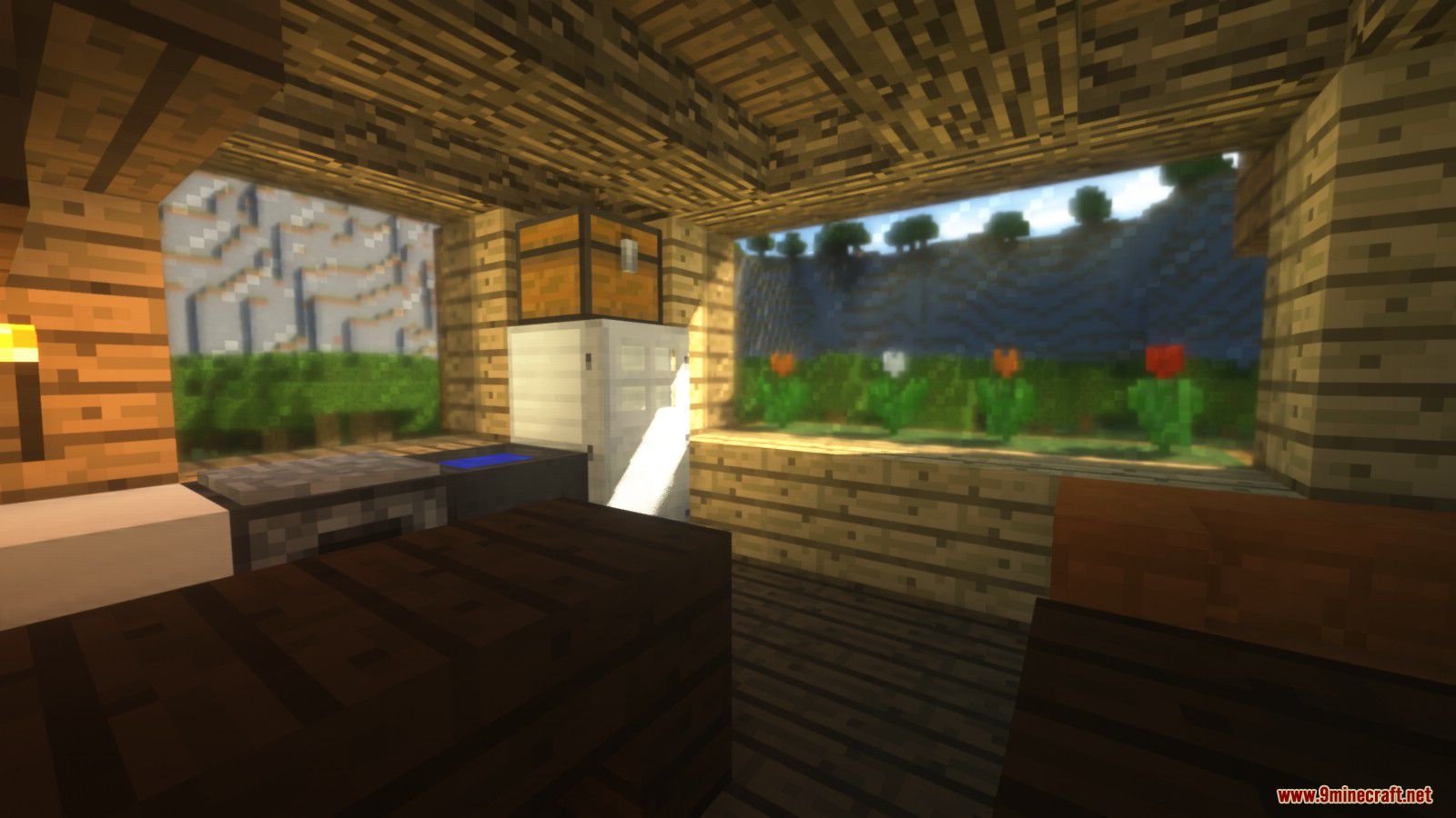 Cliffside Wooden Mansion Map Screenshots (2)