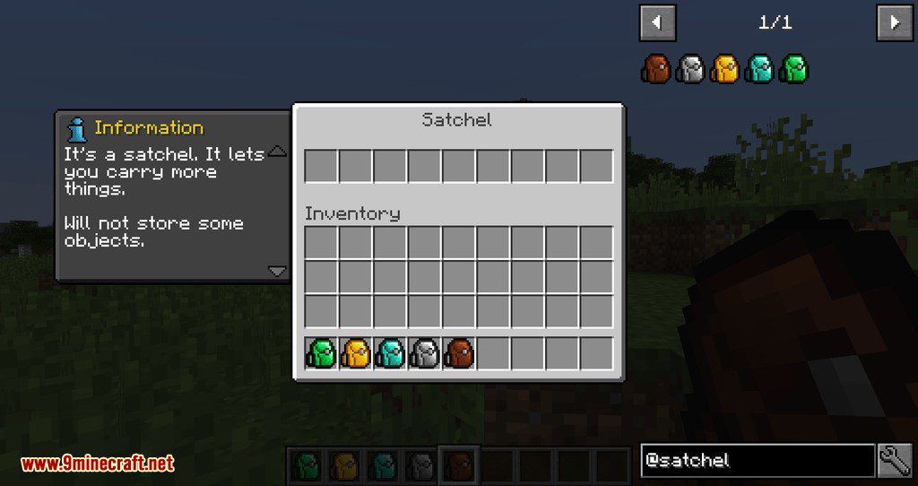 CoFH Vanilla+ Satchels mod for minecraft 07