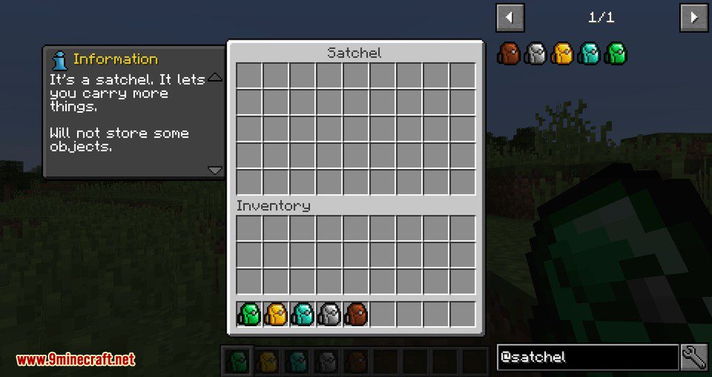 CoFH Vanilla+ Satchels mod for minecraft 08