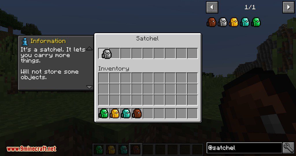 CoFH Vanilla+ Satchels mod for minecraft 09