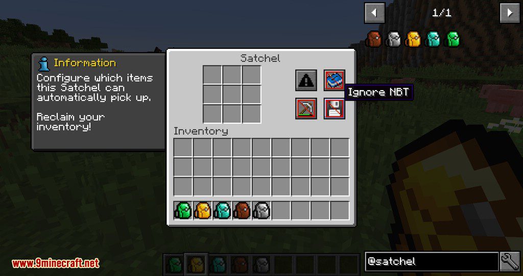 CoFH Vanilla+ Satchels mod for minecraft 11