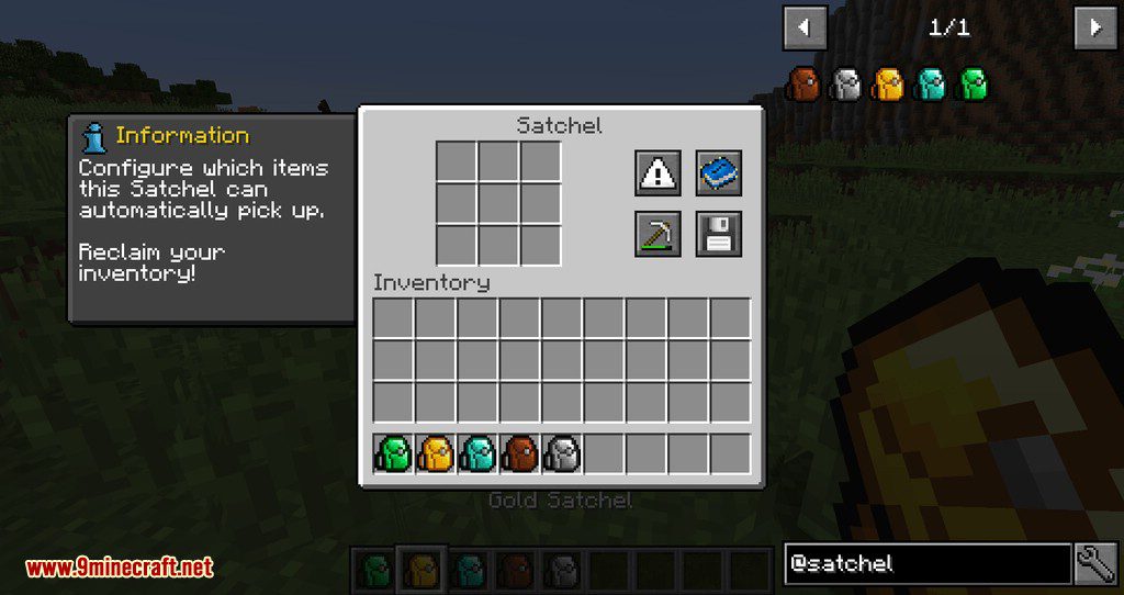 CoFH Vanilla+ Satchels mod for minecraft 12