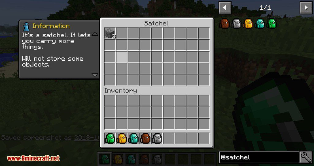 CoFH Vanilla+ Satchels mod for minecraft 14