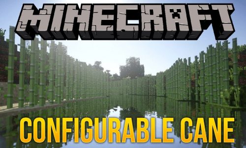 Configurable Cane mod for minecraft logo