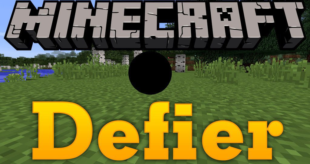 Defier mod for minecraft logo