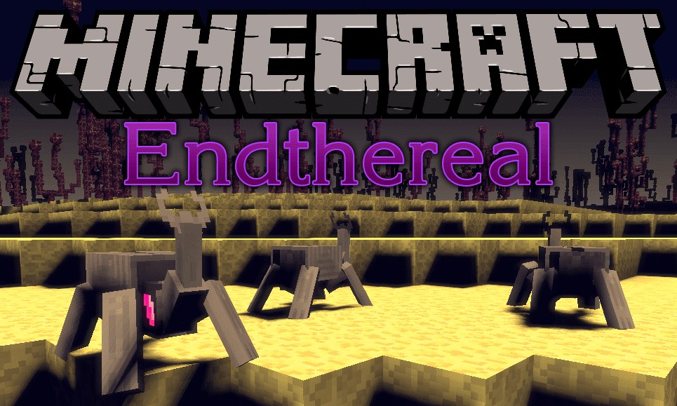 Endthereal mod for minecraft logo
