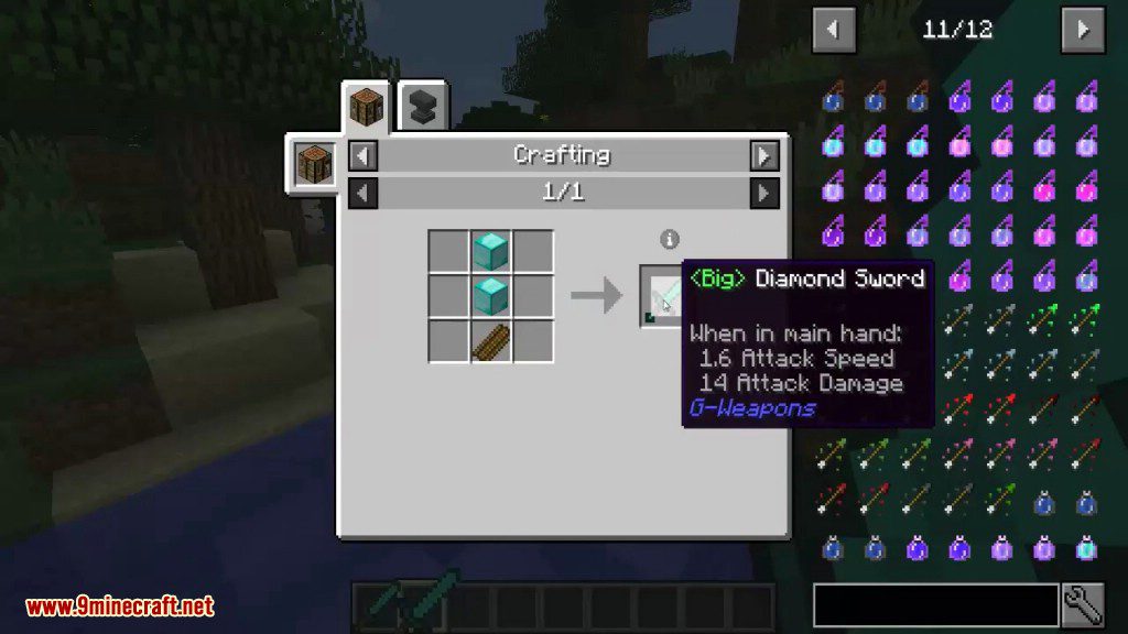 Giant Weapons Mod Crafting Recipes 7