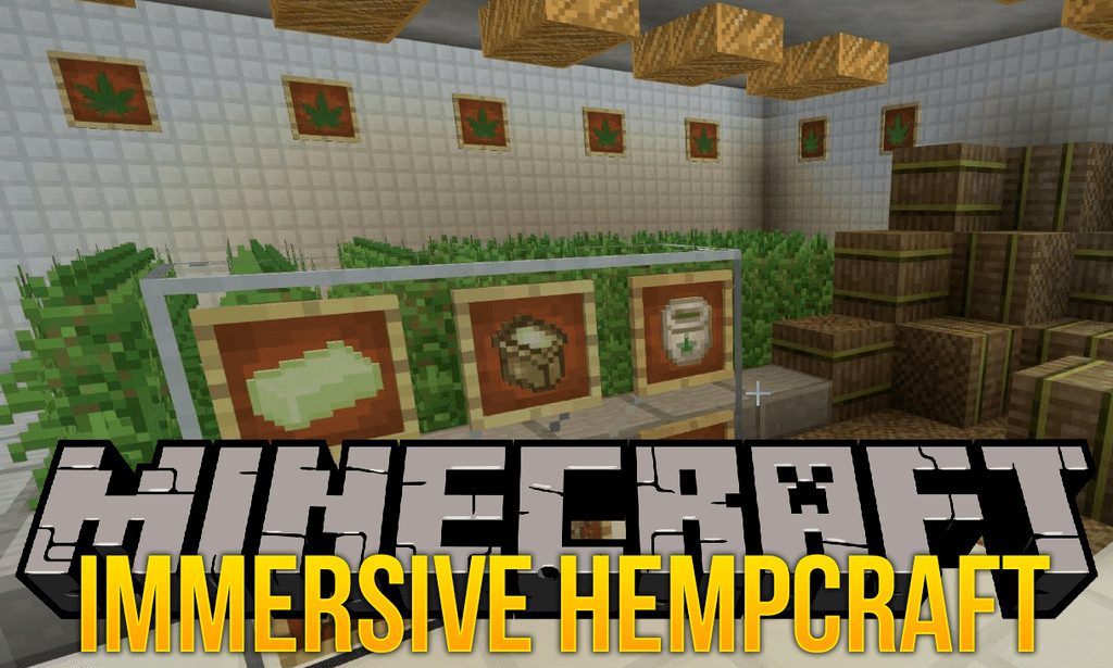Immersive HempCraft mod for minecraft logo