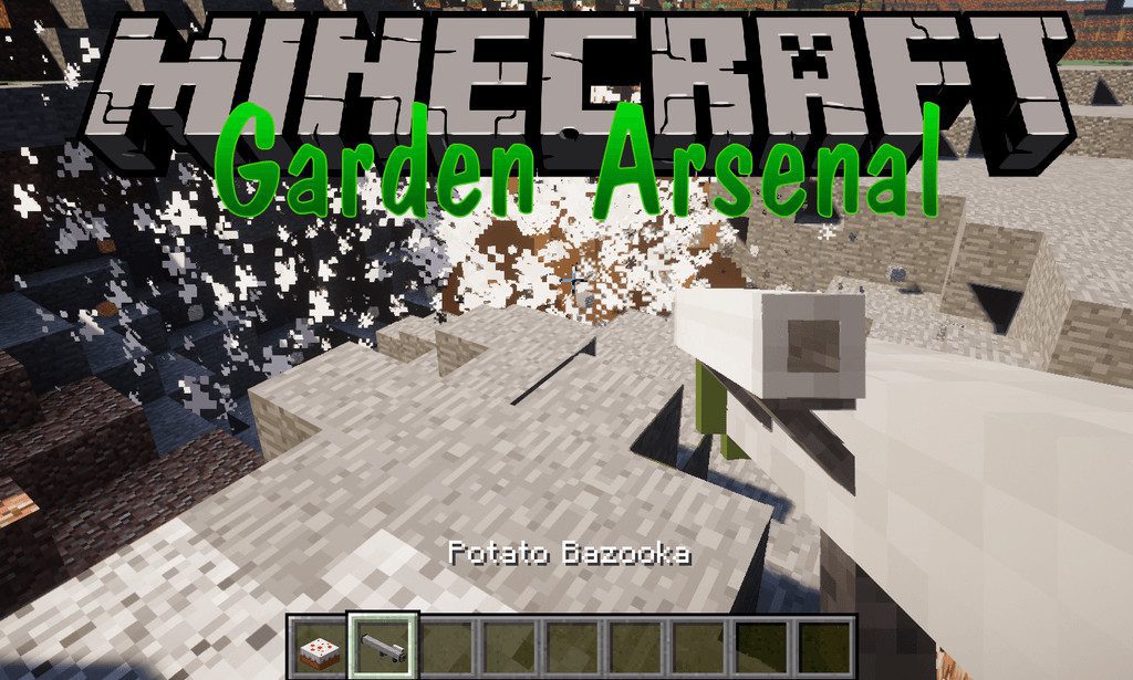 MT Garden Arsenal mod for minecraft logo