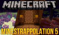 Minestrappolation 5 mod for minecraft logo