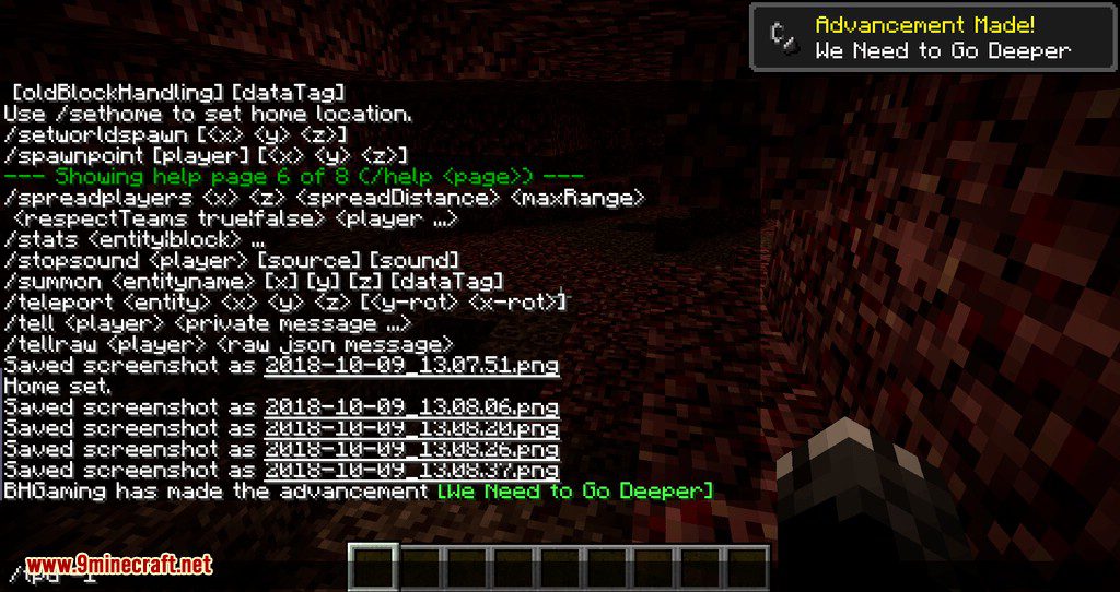 QuickHomes mod for minecraft 06