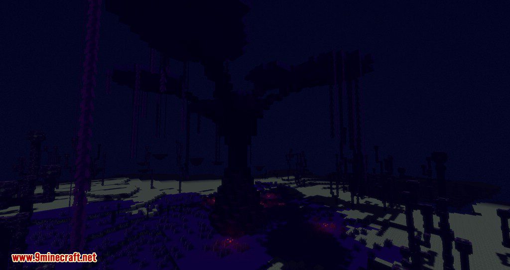 Stygian End Biome Expansion mod for minecraft 01