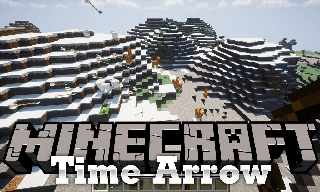 Time Arrow Mod for minecraft logo