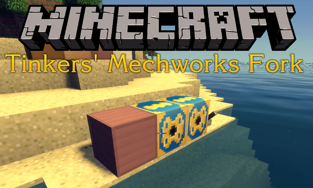 Tinkers Mechworks Fork mod for minecraft logo