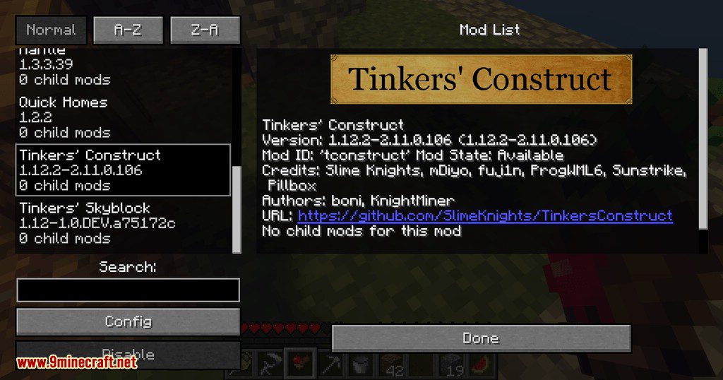 Tinkers Skyblock mod for minecraft 08