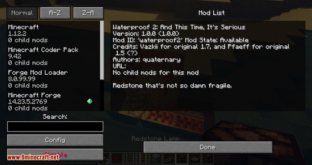 Waterproof 2 mod for minecraft 05