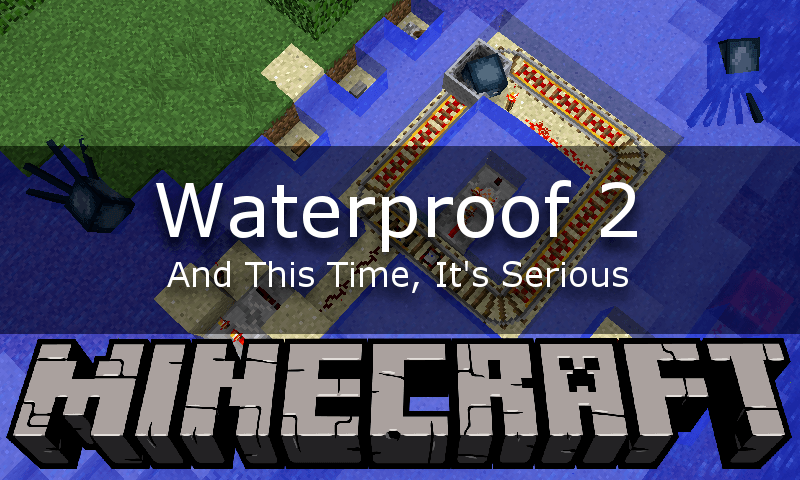 Waterproof 2 mod for minecraft logo