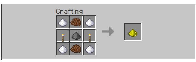 farming ores glowstone recipe