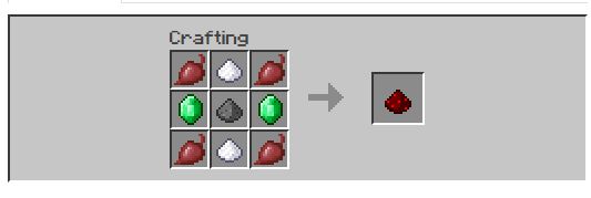 farming ores redstone recipe