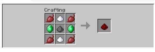 farming ores redstone recipe