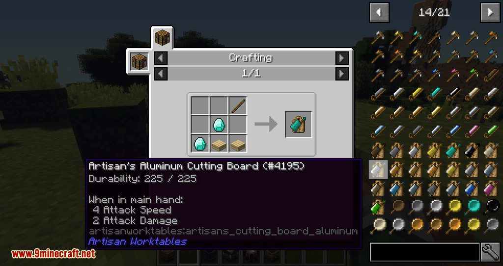 Artisan Worktables mod for minecraft 07