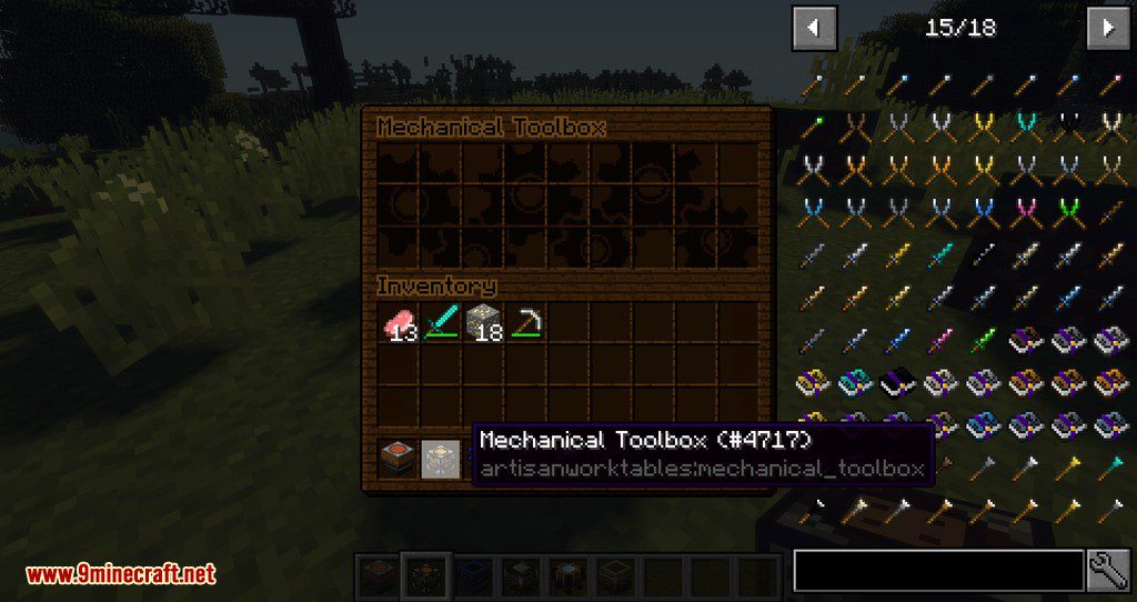 Artisan Worktables mod for minecraft 10