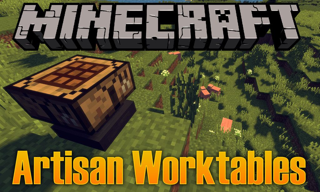 Artisan Worktables mod for minecraft logo