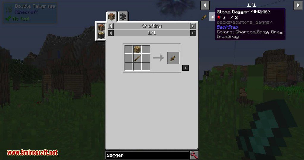 BackStab Mod Crafting Recipes 3