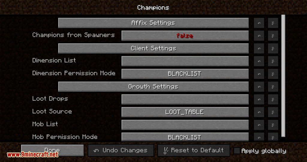 Champions mod for minecraft 01