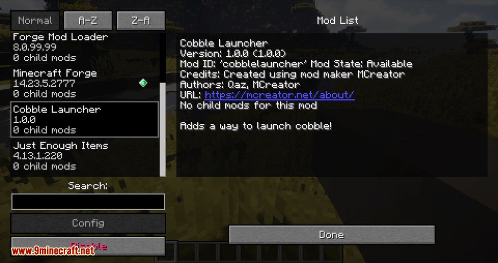 Cobble Launcher mod for minecraft 08