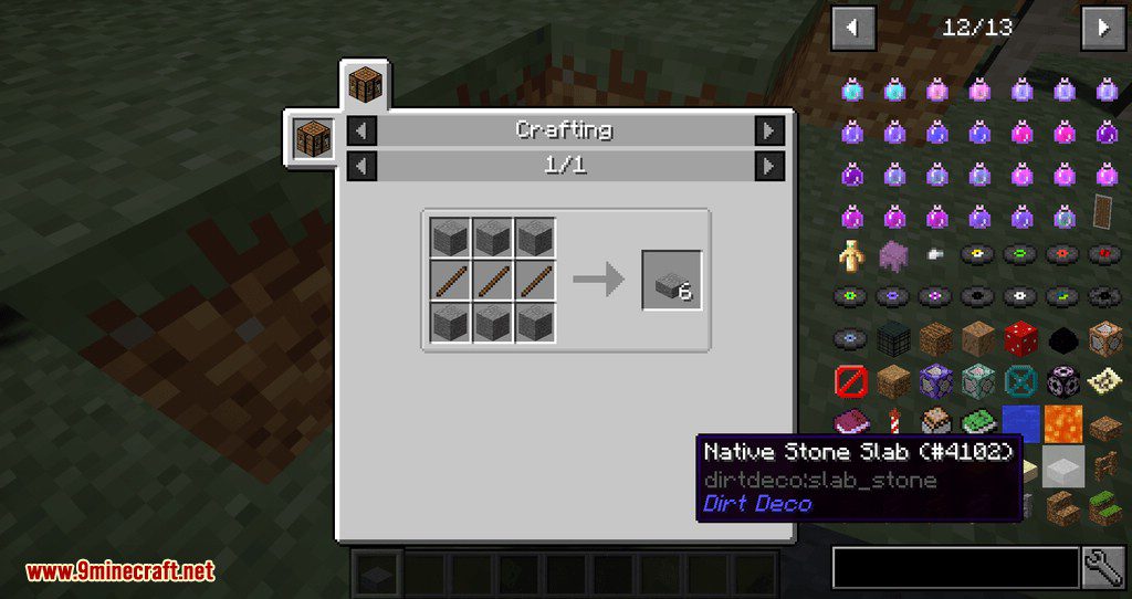 Dirt Deco mod for minecraft 09