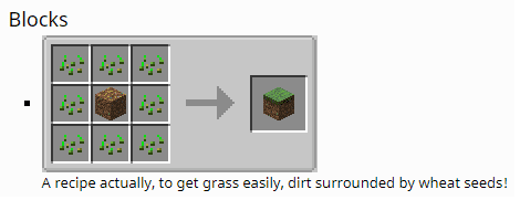 Dirt Deco mod for minecraft 13