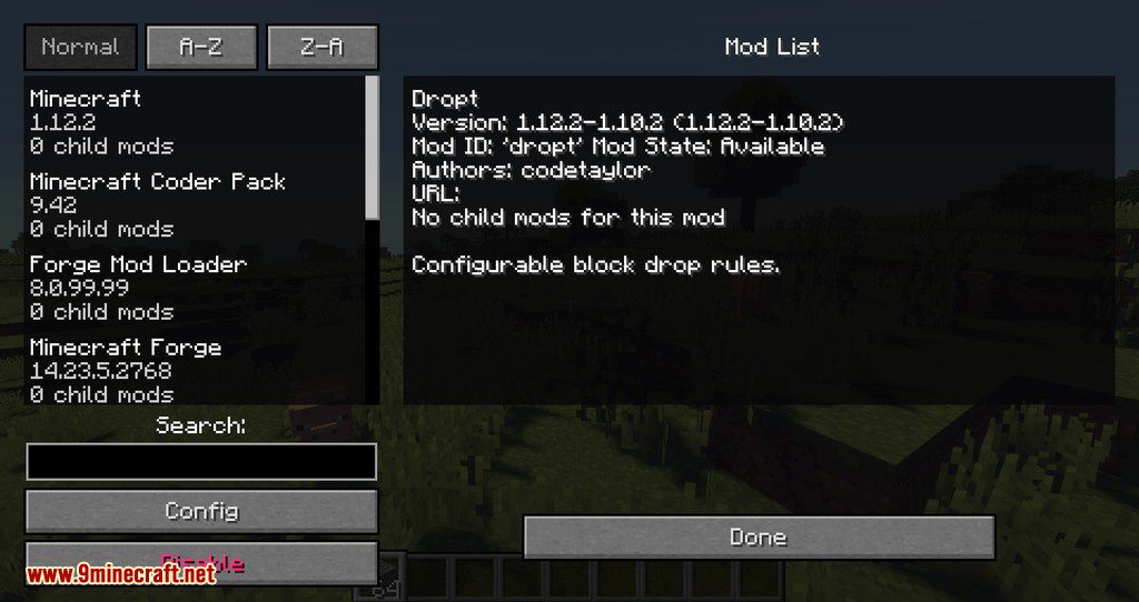 Dropt mod for minecraft 08