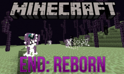 End Reborn mod for minecraft logo