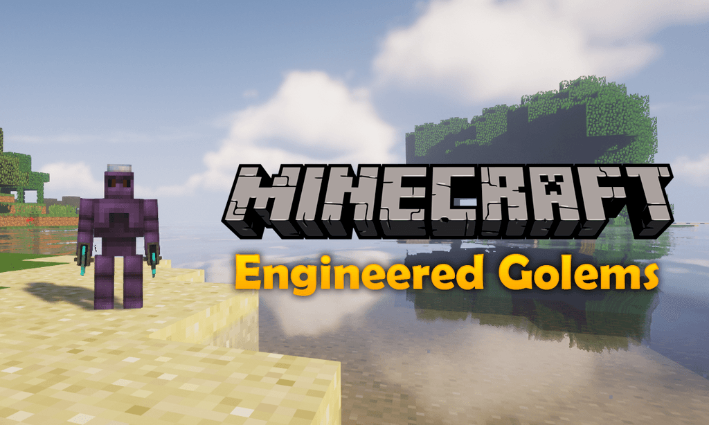 Engineered Golems mod for minecraft logo