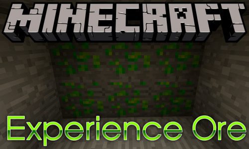 Experience Ore mod for minecraft logo