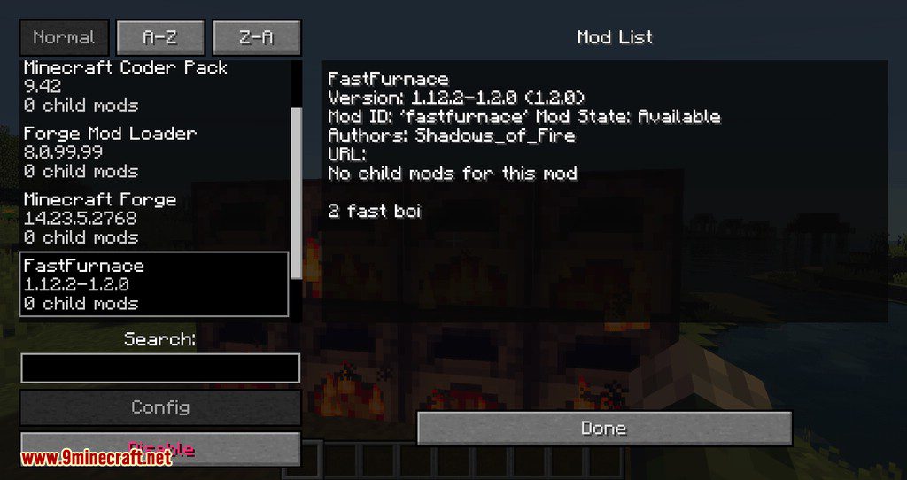 Fast Furnace mod for minecraft 05