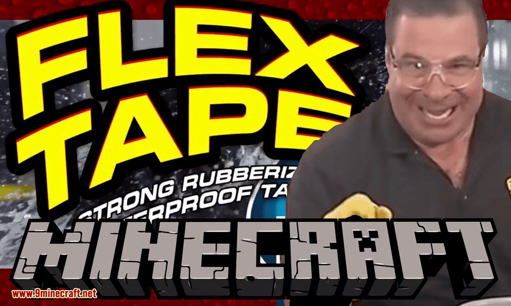Flex Tape mod for minecraft logo