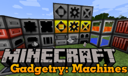 Gadgetry Machines mod for minecraft logo