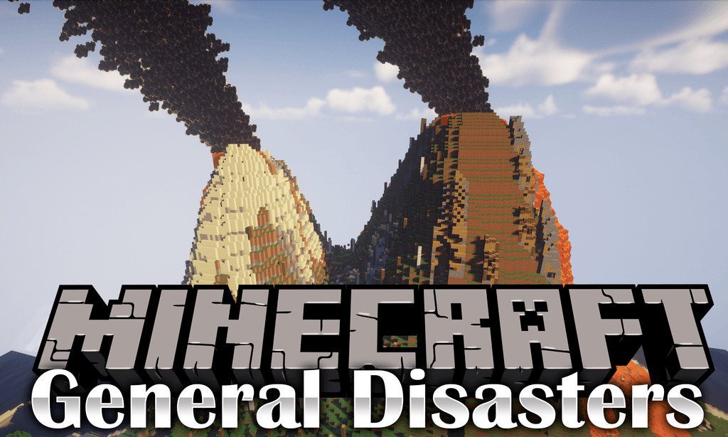 General Disasters mod for minecraft logo