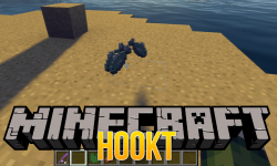 Hookt mod for minecraft logo