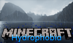Hydrophobia mod for minecraft logo