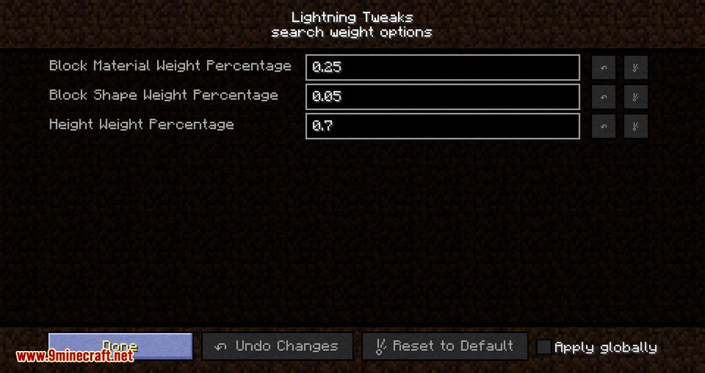 Lightning Tweaks mod for minecraft 09