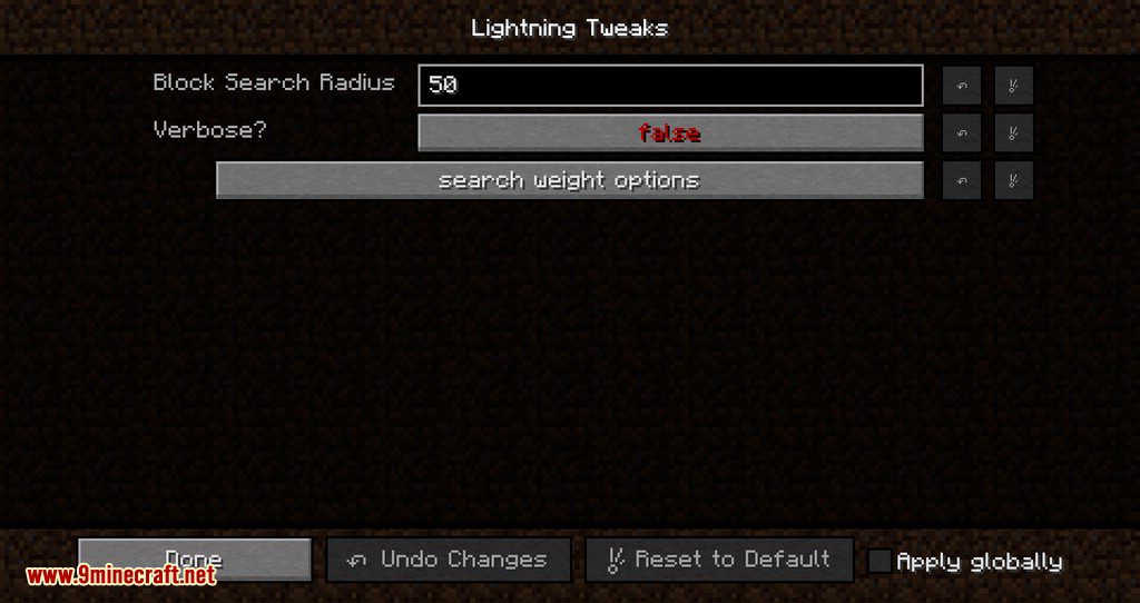 Lightning Tweaks mod for minecraft 10