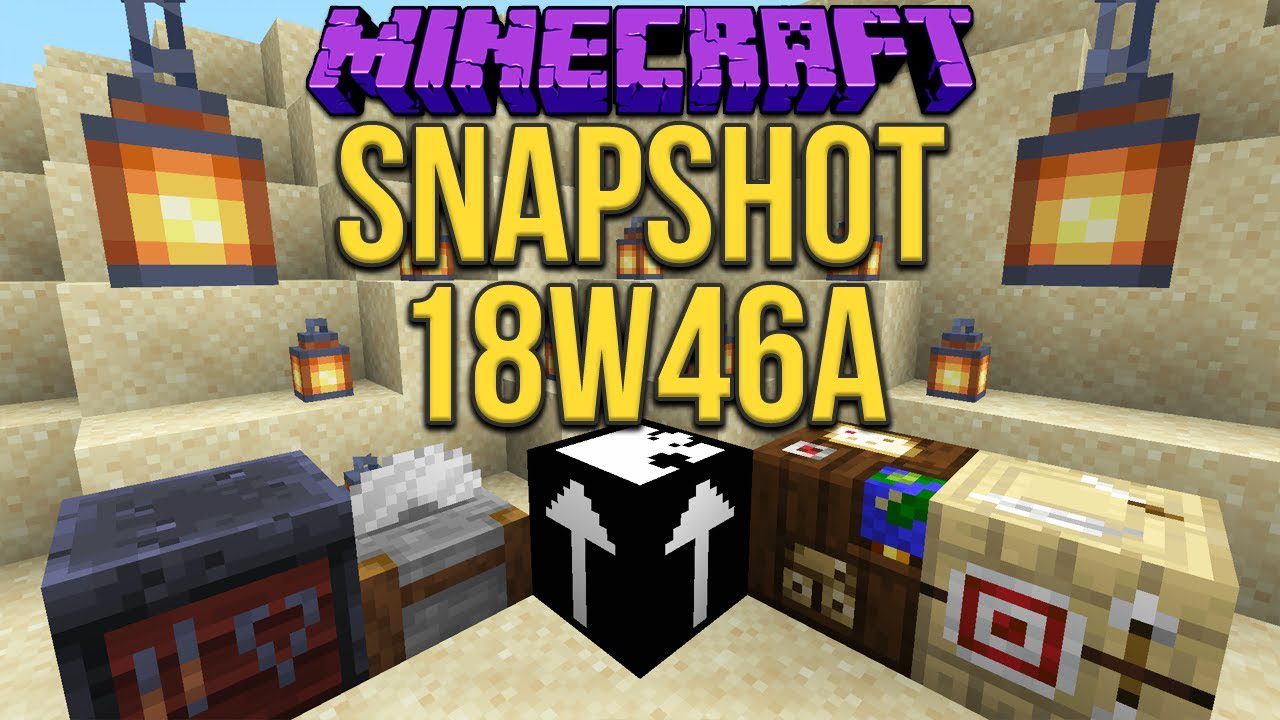 Minecraft 1.14 Snapshot 18w46a