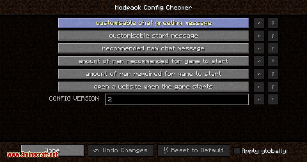 Modpack Config Checker mod for minecraft 01