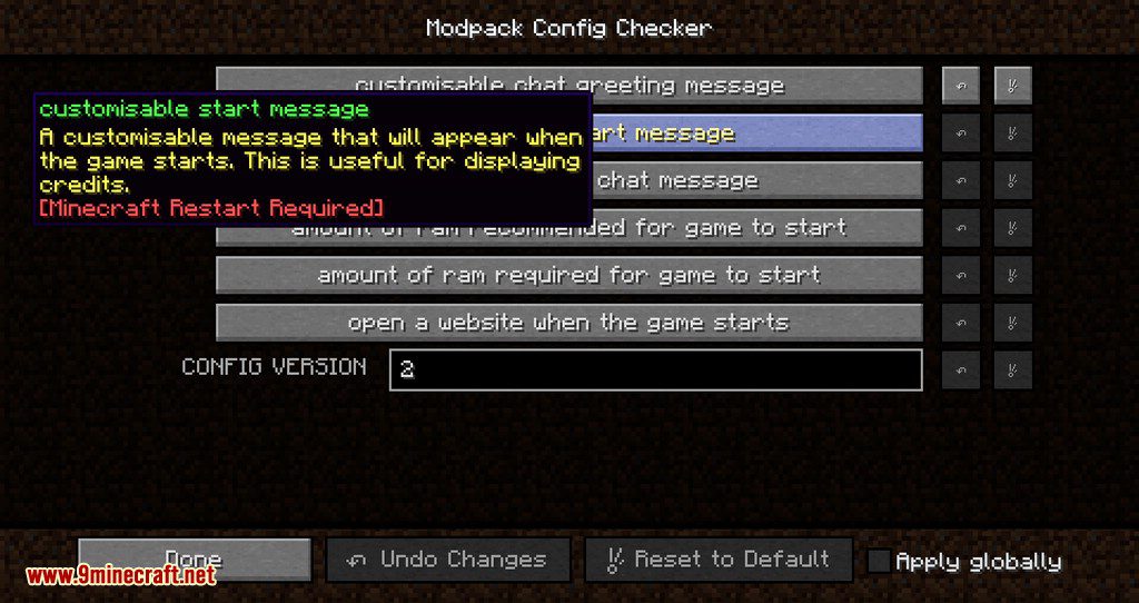 Modpack Config Checker mod for minecraft 02