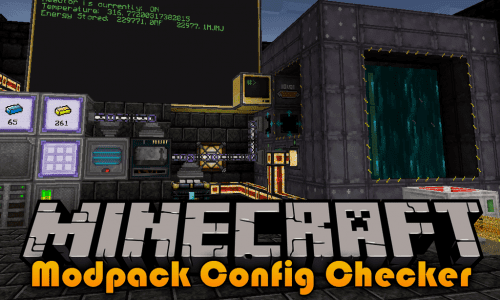 Modpack Config Checker mod for minecraft logo