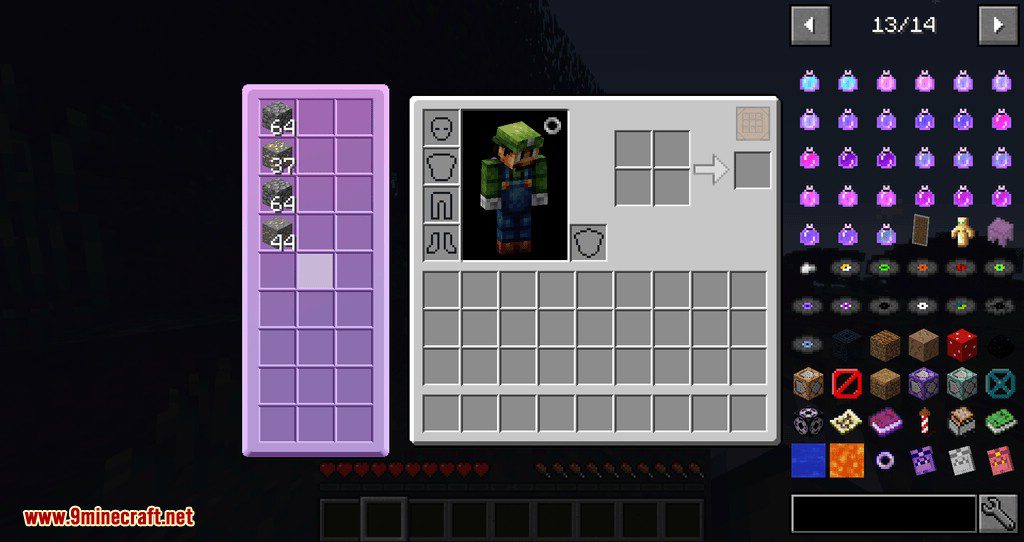 MultiBags mod for minecraft 08